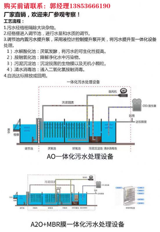 一体化污水处理设备厂家